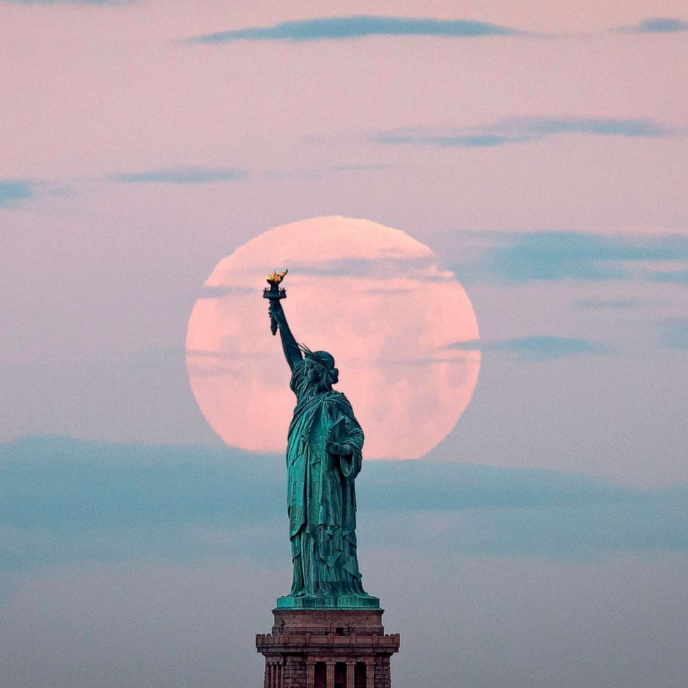 VIDEO: Tonight is the 'super flower moon,' but is it a true 'supermoon'? 