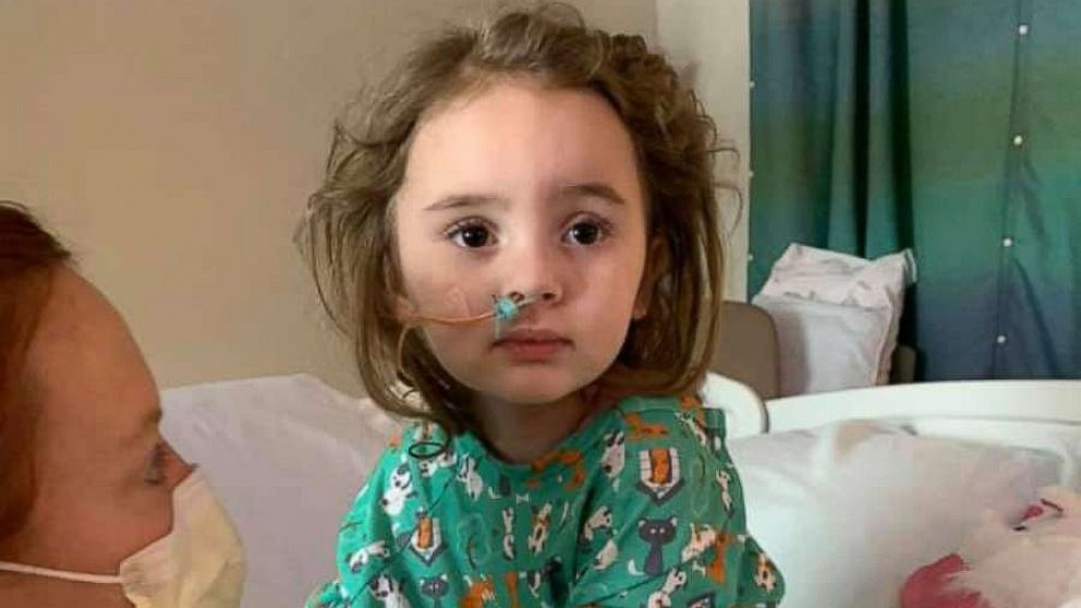 PHOTO: Jade, a 4-year-old girl from Iowa, lost her vision after getting the flu.