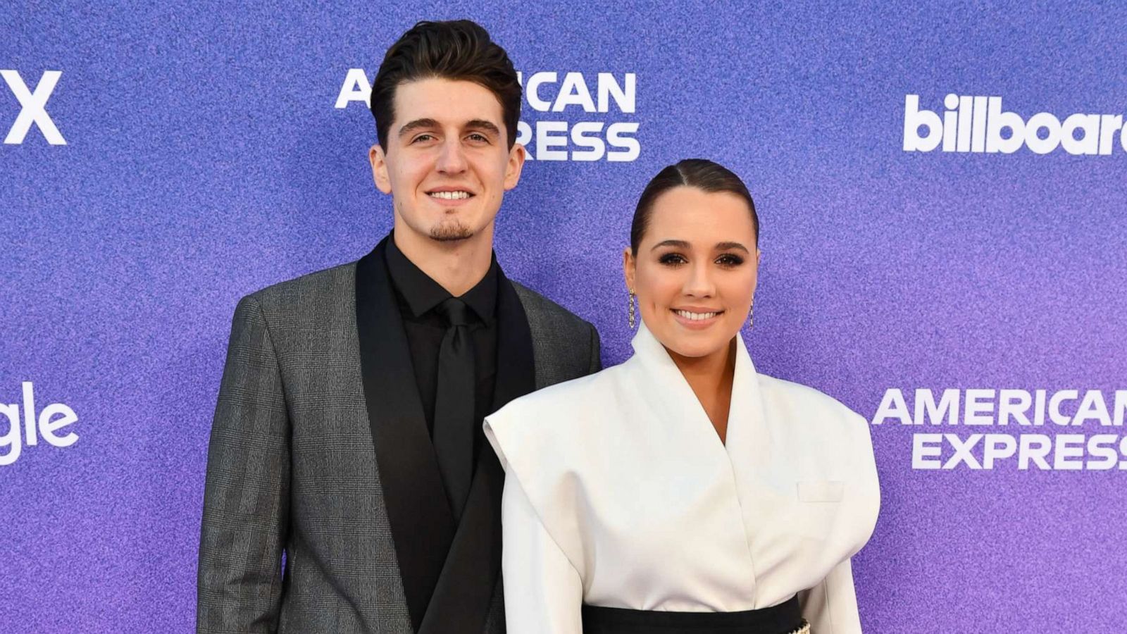 PHOTO: Cade Foehner and Gabby Barrett at the YouTube theatre at SoFi Stadium in Inglewood, Calif., March 2, 2022.