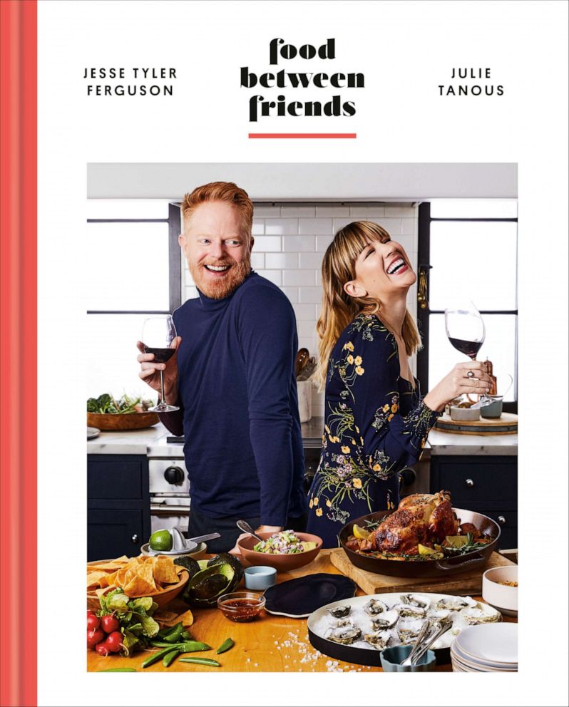 PHOTO: Jesse Tyler Ferguson and Julie Tanous' new cookbook cover "Food Between Friends."