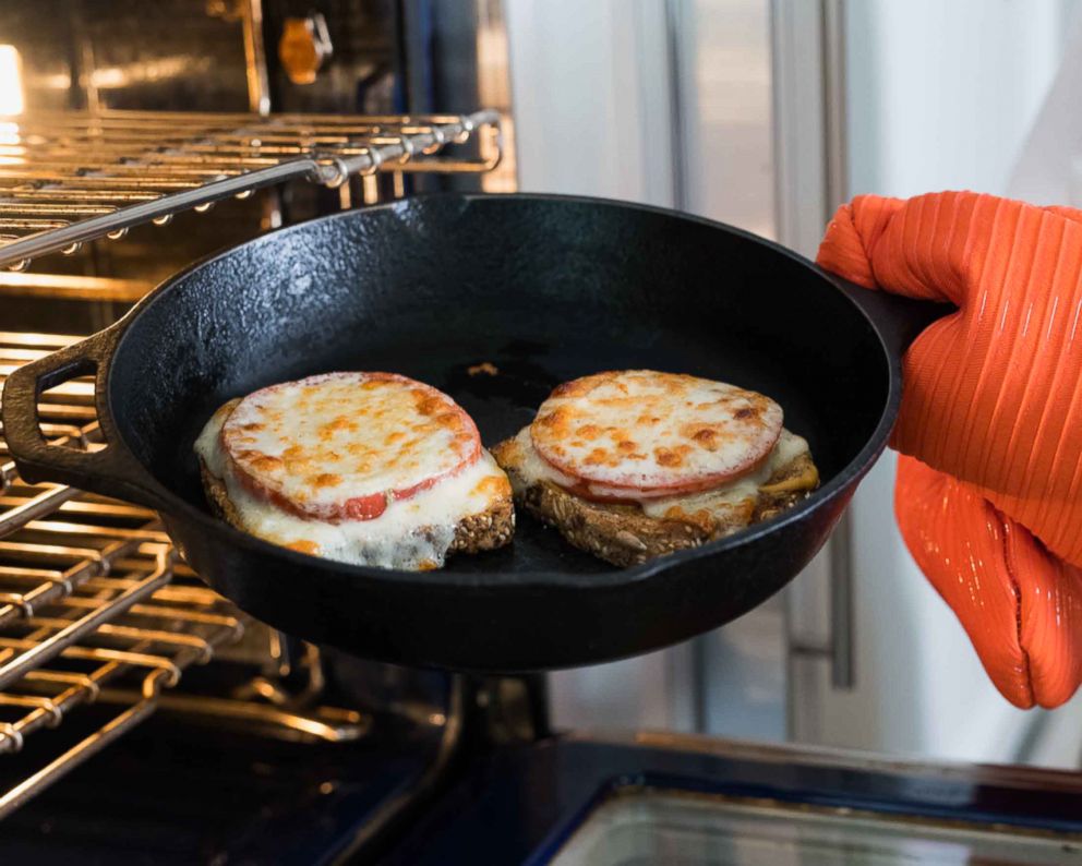 PHOTO: "Food for Thought" author Cristina Ferrare shares her cheesy toast recipe.