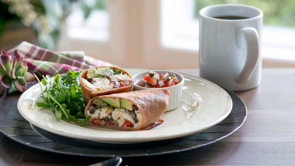 PHOTO: "Food for Thought" author Cristina Ferrare shares her egg white protein wrap recipe.