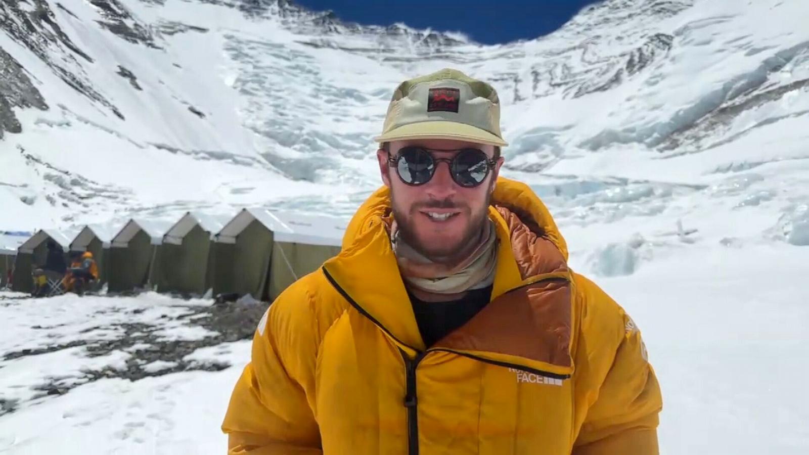 Climber who survived avalanche on Mount Everest speaks out as he