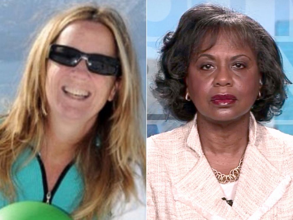 PHOTO: Professor Christine Blasey Ford is pictured in an undated image shared to ResearchGate | Anita Hill appears on "Good Morning America," Sept. 19, 2018.