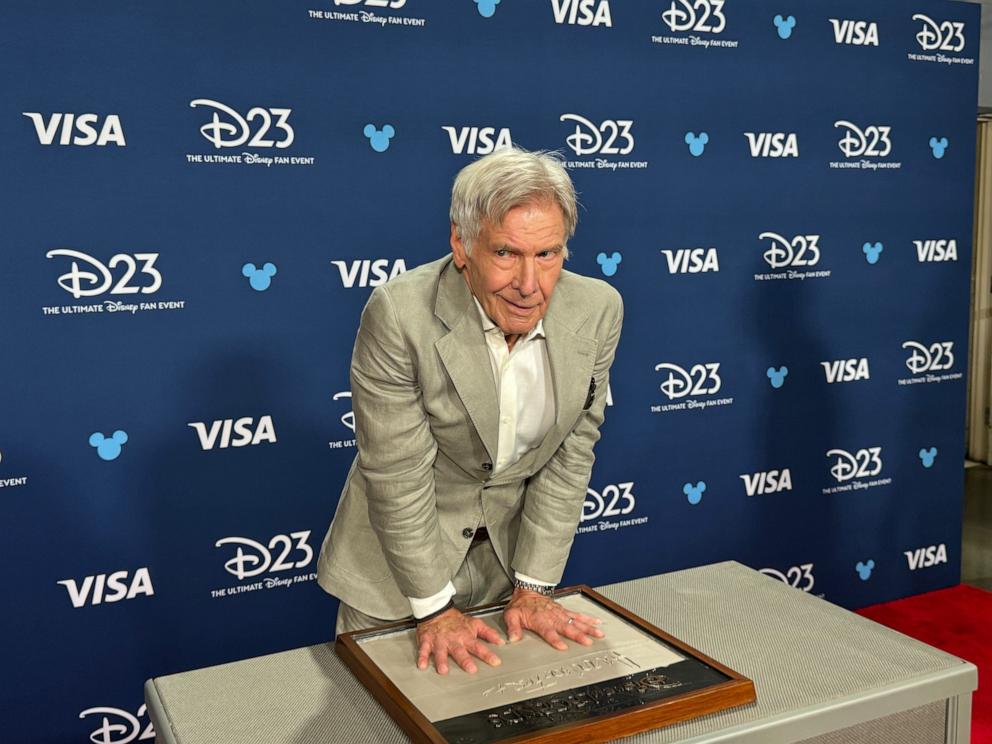 PHOTO: Harrison Ford at the Disney Legends Awards Ceremony on Aug. 11, 2024 at the Honda Center in Anaheim, Calif.