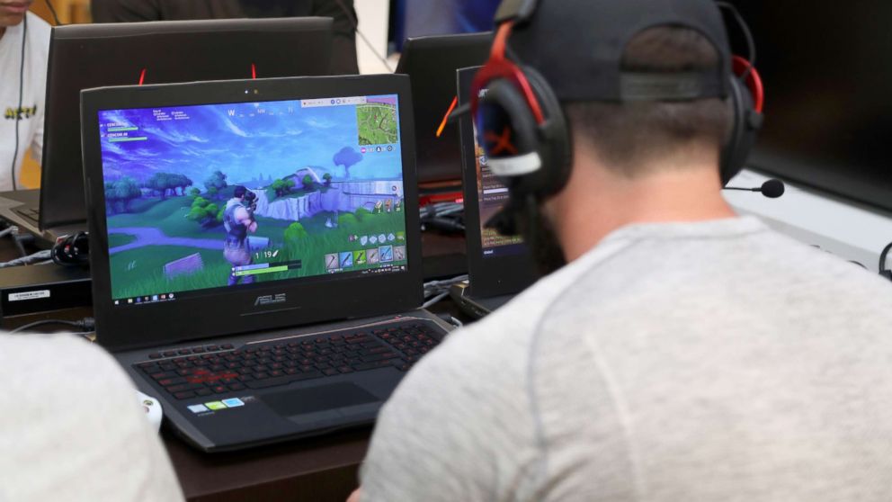 PHOTO: NFL player Baker Mayfield participates in the Microsoft Stores Pro Player Charity Fortnite Duos Tournament, Presented By Kor Media Entertainment at Microsoft Store, July 17, 2018, in Los Angeles.