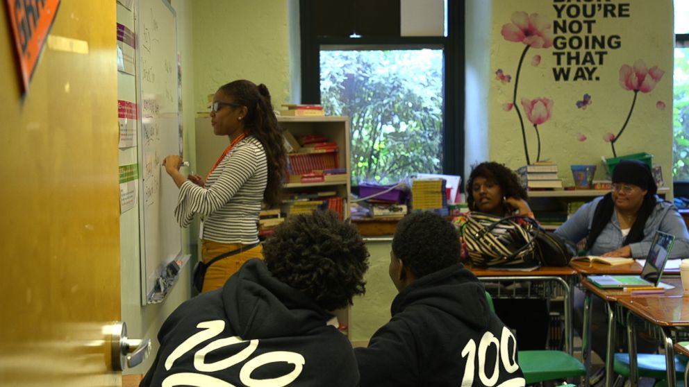 PHOTO: C.B. Community School in Philadelphia, a private high school dedicated to help children who have been in foster care or the child welfare system.