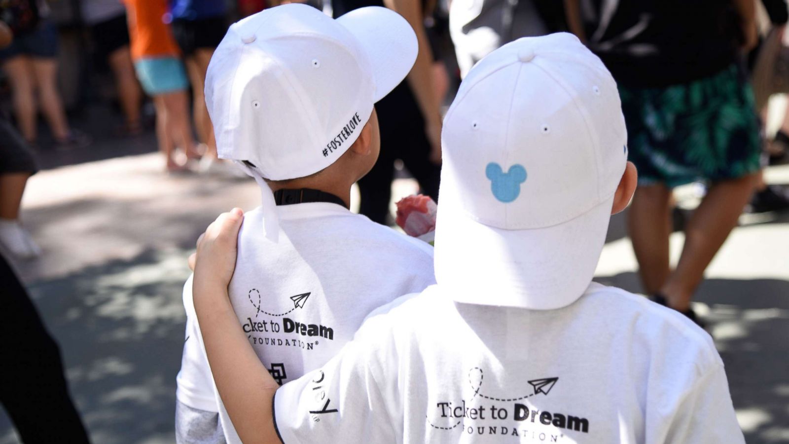 PHOTO: 350 siblings separated in foster care were reunited at Disneyland.