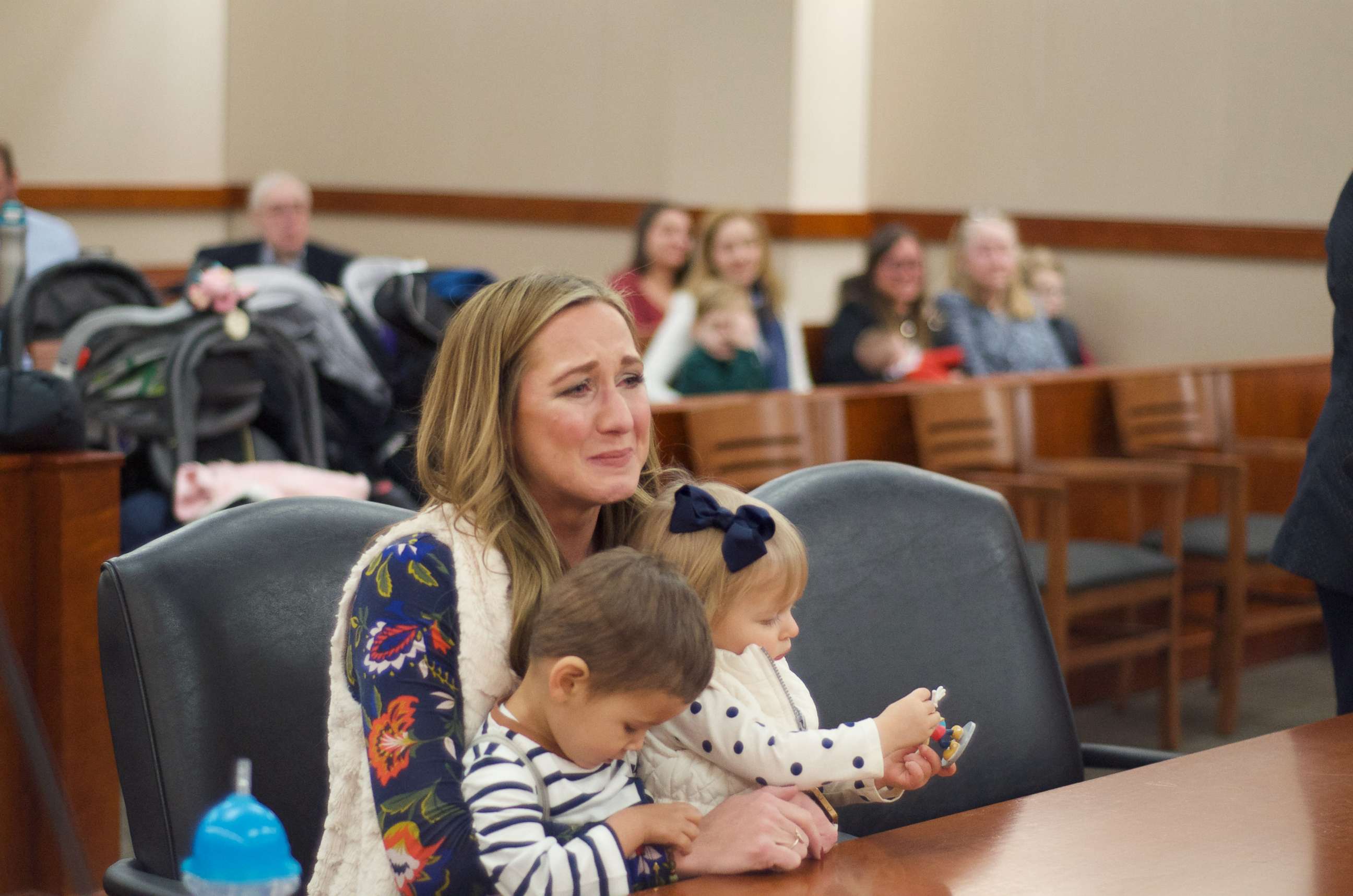 PHOTO: Katie Page of Parker, Colorado, adopted Grayson on May 25, 2017 and his sister Hannah on Dec. 28, 2018.