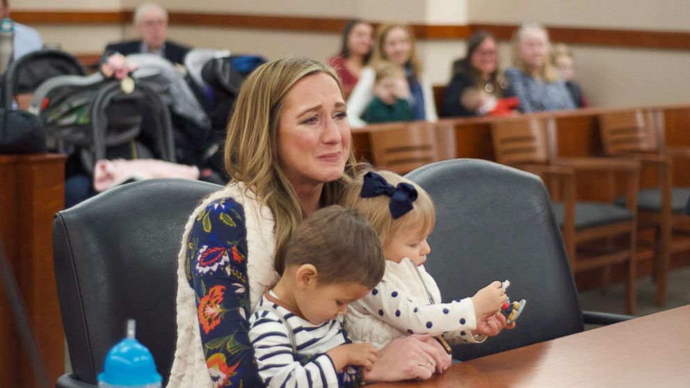 PHOTO: Katie Page of Parker, Colorado, adopted Grayson on May 25, 2017 and his sister Hannah on Dec. 28, 2018.