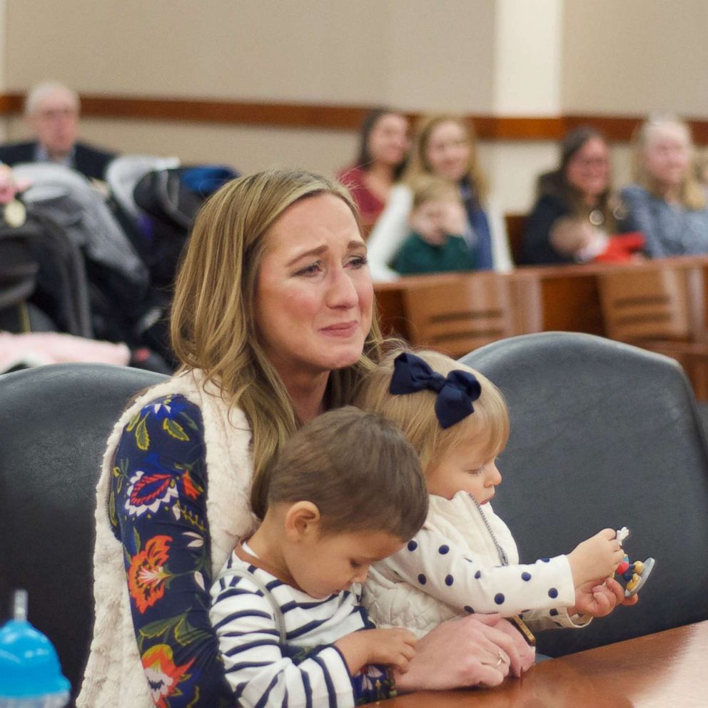 VIDEO: Mom adopts foster baby after learning she's her adopted son's sister