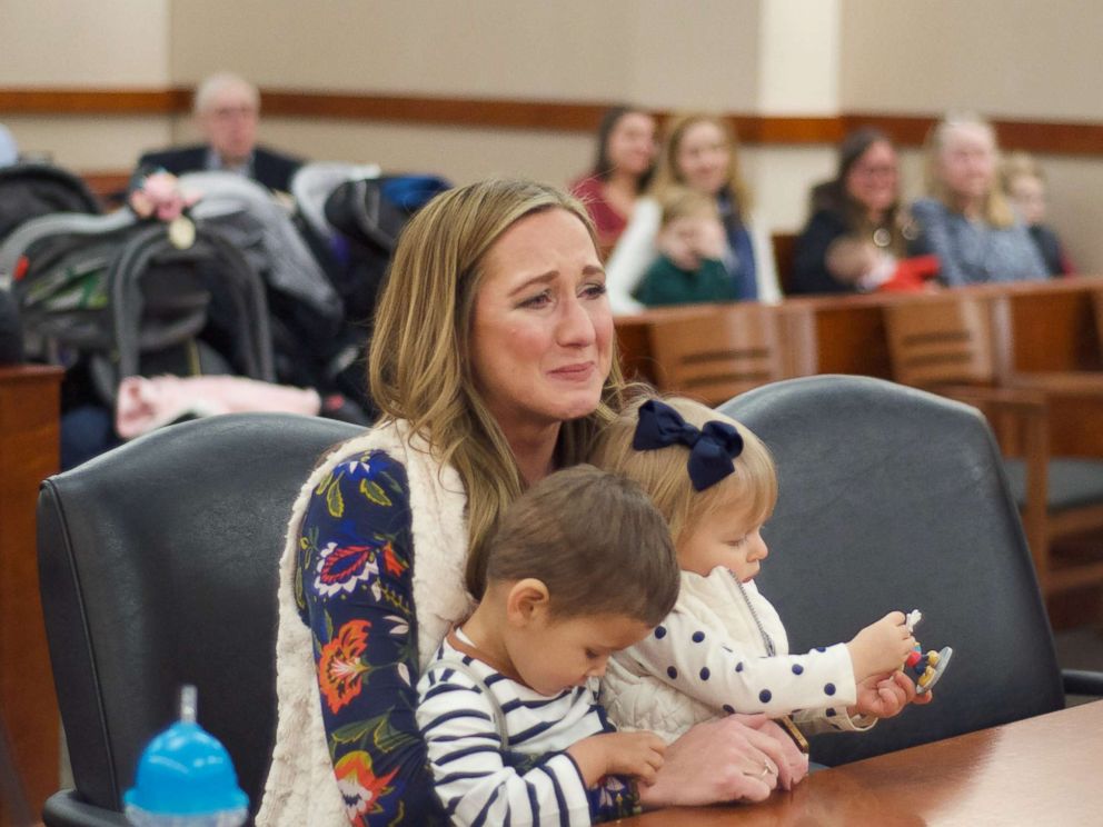 PHOTO: Katie Page of Parker, Colorado, adopted Grayson on May 25, 2017 and his sister Hannah on Dec. 28, 2018.