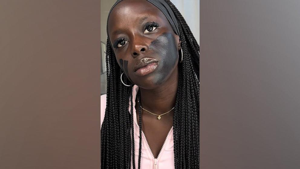 PHOTO: In her now viral TikTok post, Golloria George reviewed the Youthforia's new darkest foundation shade.