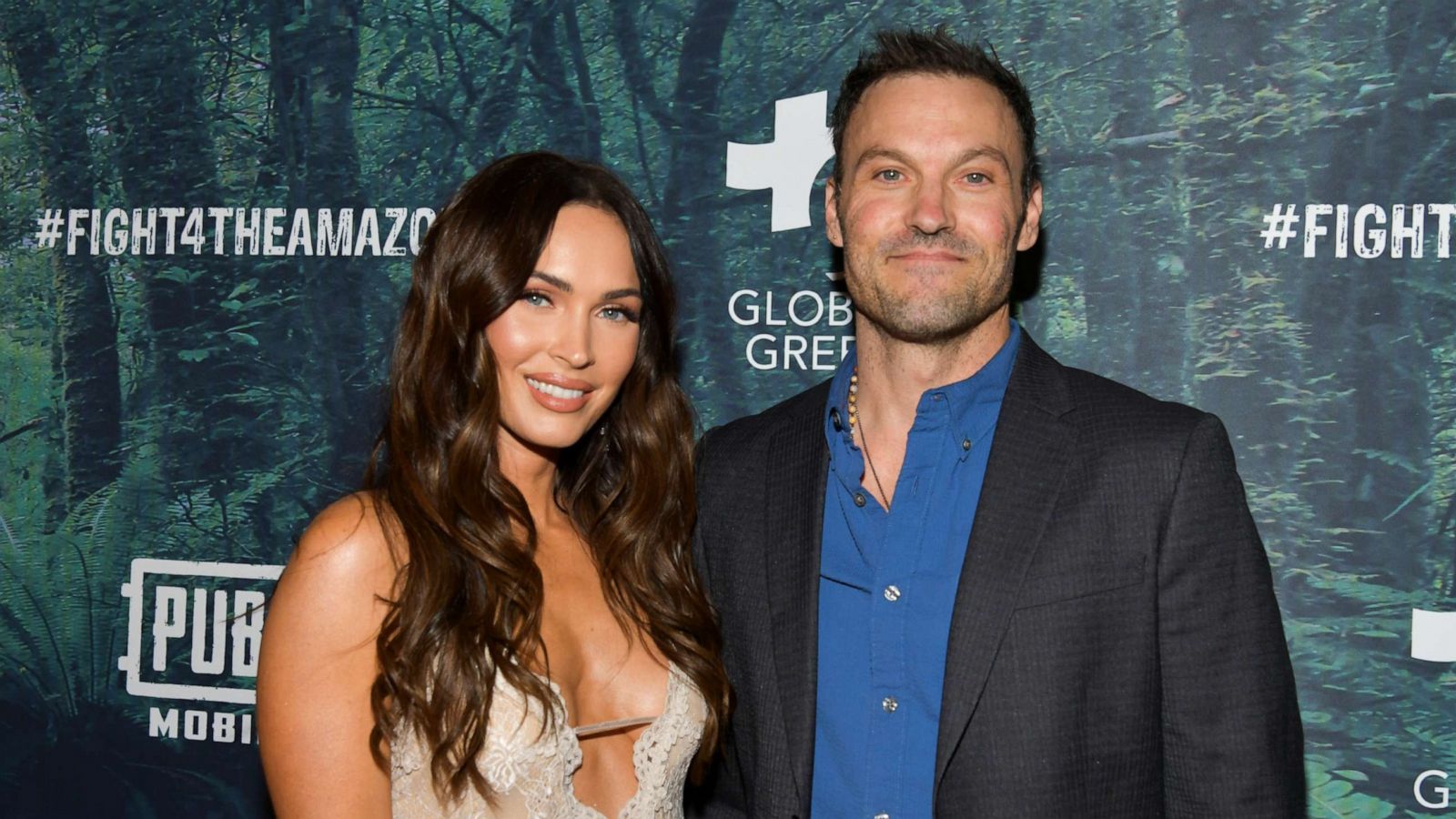 PHOTO: Megan Fox and Brian Austin Green at Avalon Hollywood on Dec. 9, 2019 in Los Angeles.