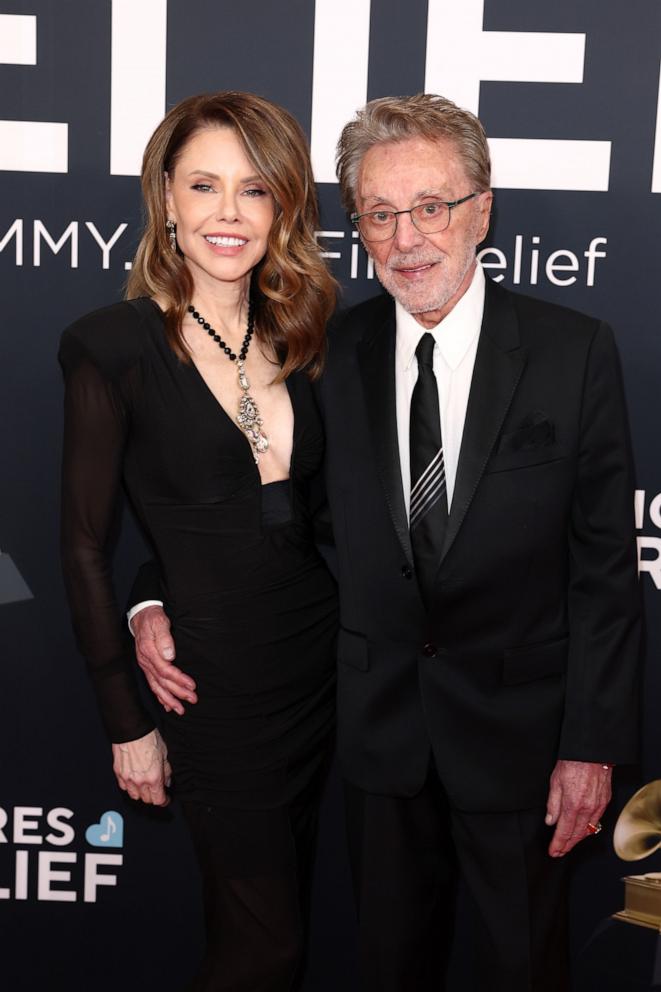 PHOTO: Jackie Jacobs and Frankie Valli attend the 67th Annual GRAMMY Awards on Feb. 02, 2025 in Los Angeles. 