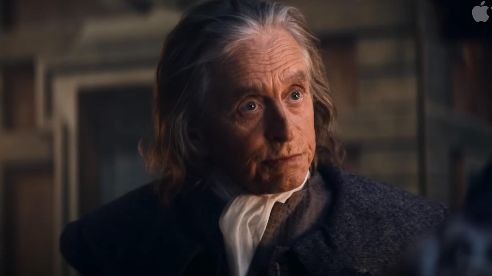 PHOTO: Michael Douglas plays Benjamin Franklin in the new series "Franklin" on AppleTV+.