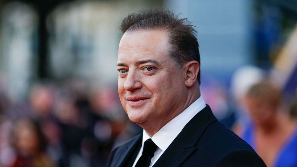 PHOTO: Brendan Fraser takes part "The whale" UK premiere during the 66th BFI London Film Festival at Royal Festival Hall on October 11, 2022 in London.