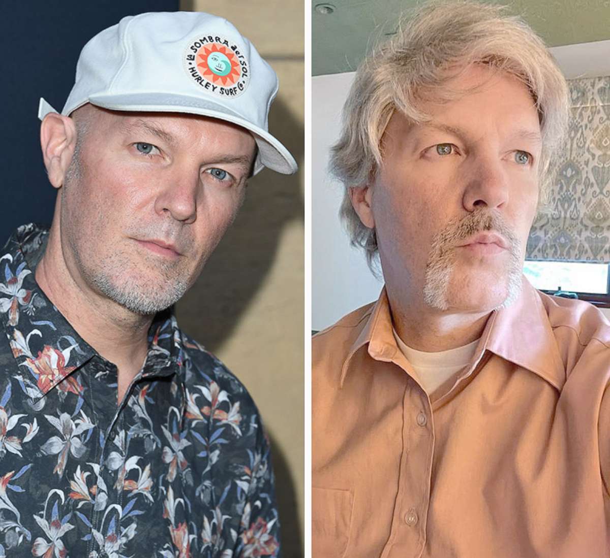 PHOTO: Fred Durst has stunned fans with a brand new look. Left, Fred Durst arrives at the premiere of "The Fanatic" on Aug. 22, 2019 in Hollywood, Calif.; Right, Fred Durst is pictured in an image he posted to his Instagram account on July 28, 2021.