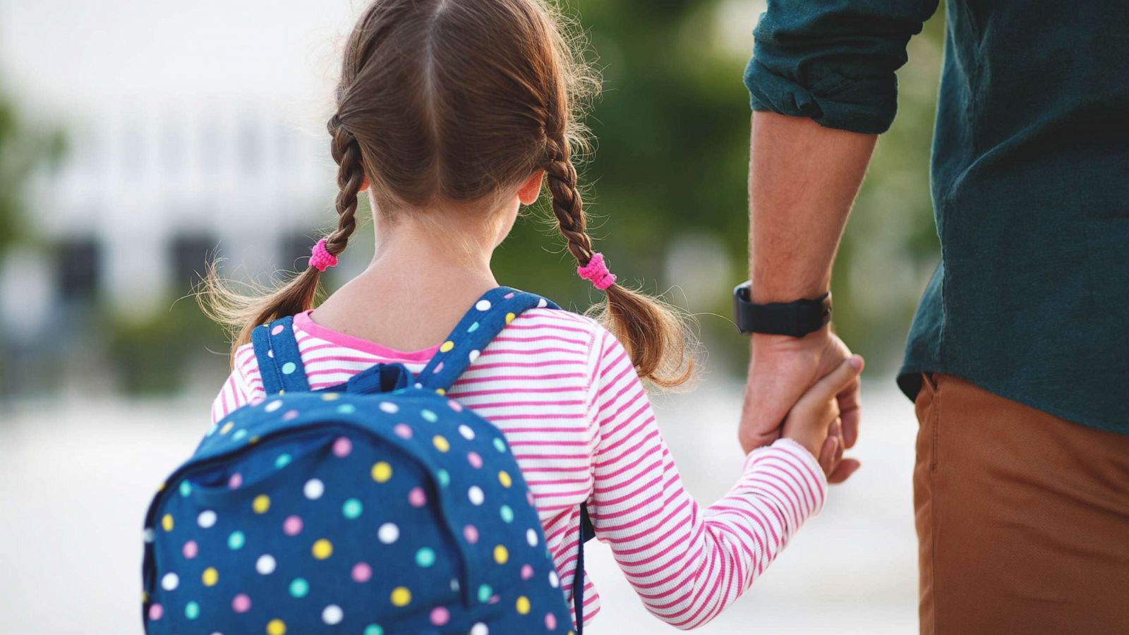 PHOTO: A child holds an adult's hand in an undated stock image.