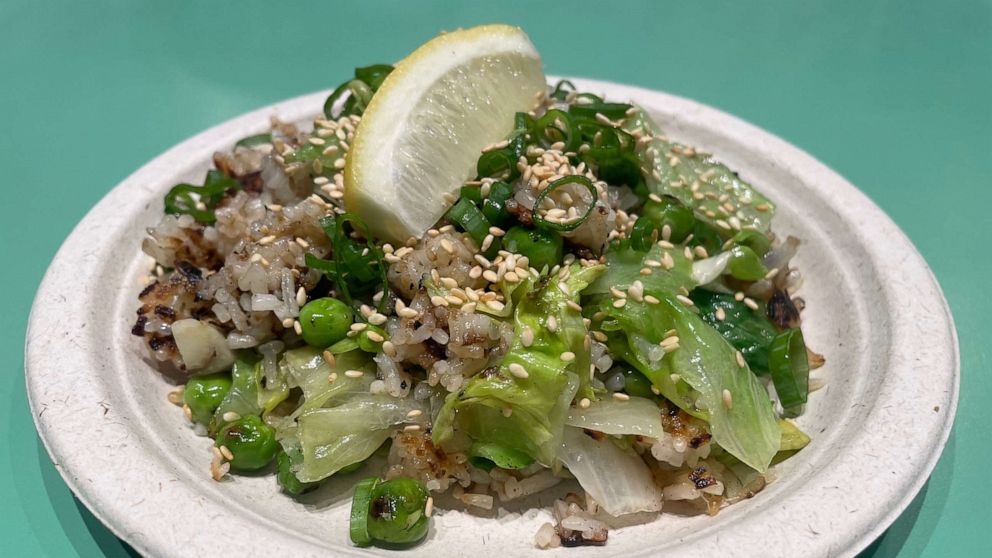 PHOTO: A plate of fried rice from Fat Choy.