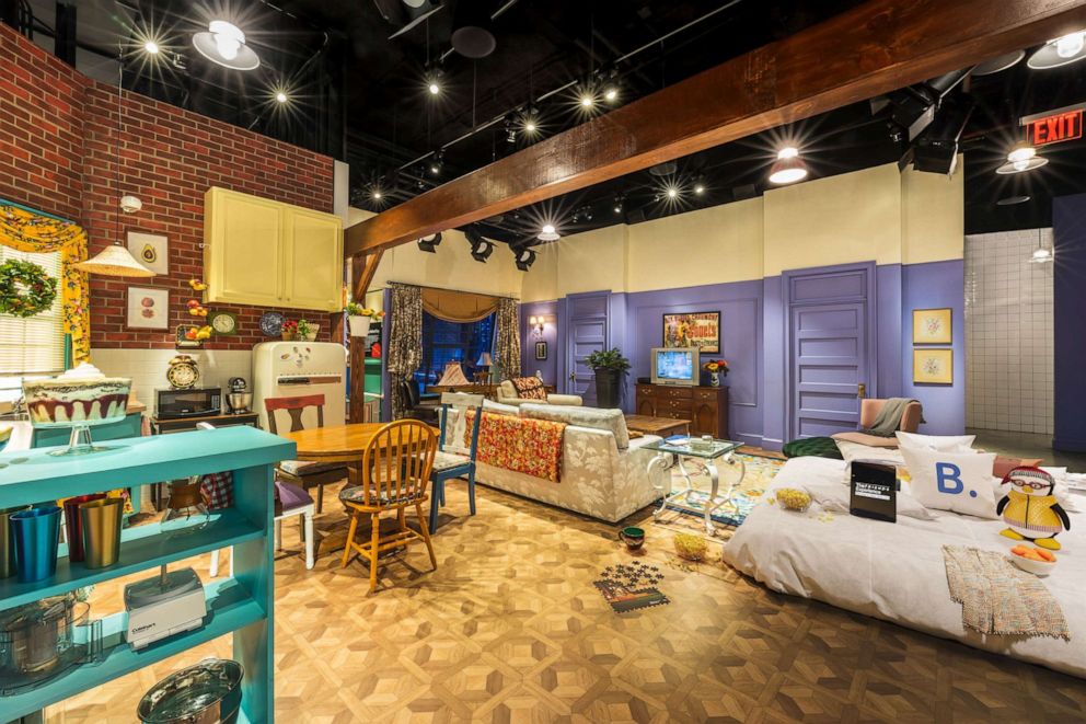 PHOTO: "Fans of "Friends" can book an overnight stay on the set recreation of Monica's apartment at the Friends Experience in New York City."
