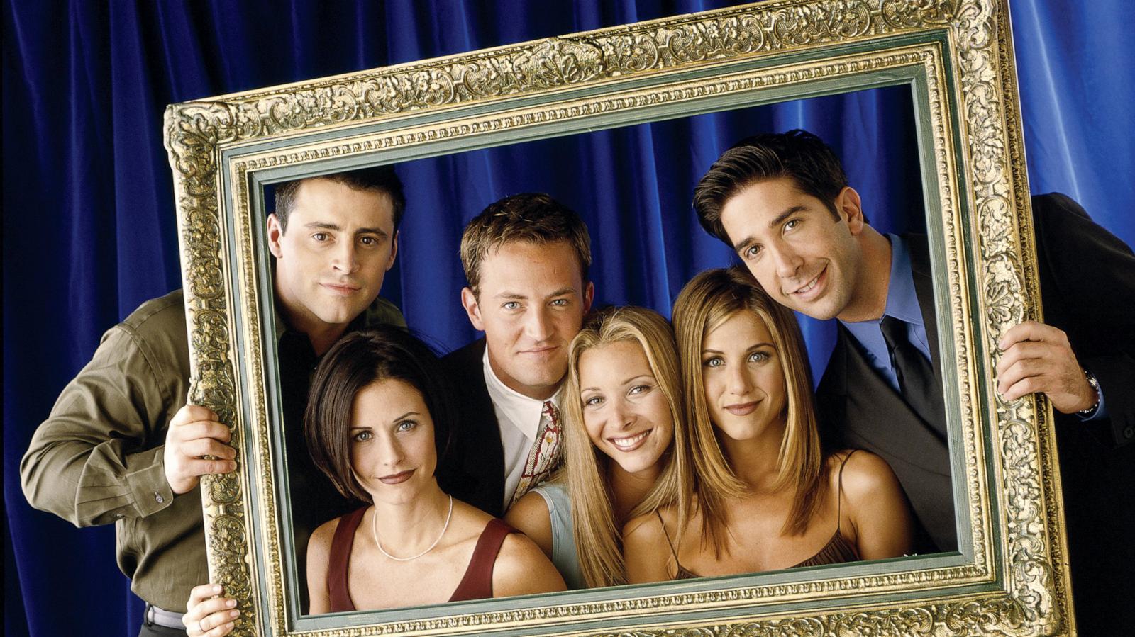 PHOTO: Matt Le Blank as Joey Tribbiani, Courteney Cox as Monica Geller, Matthew Perry as Chandler Bing, Lisa Kudrow as Phoebe Buffay, Jennifer Aniston as Rachel Green, David Schwimmer as Ross Geller.