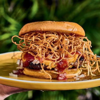PHOTO: A Frita Cubana by Mika Leon, author of the cookbook "Cuban Soul," is pictured here.