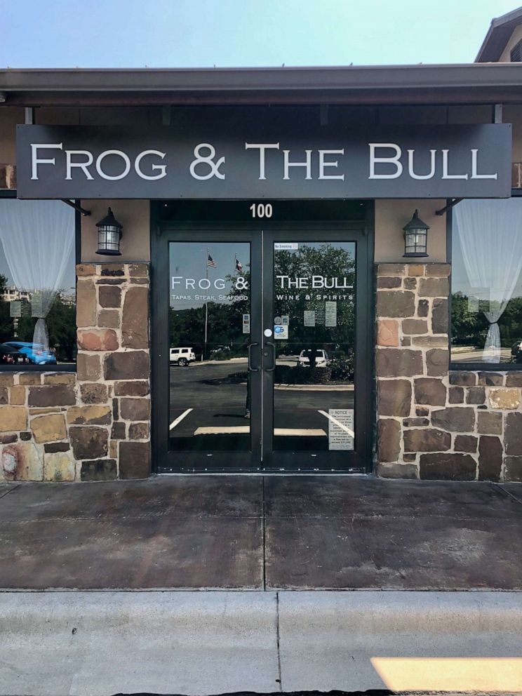 PHOTO: Bull & The Frog, located in Austin, recently reopened at 25% max capacity on April 30, 2020.