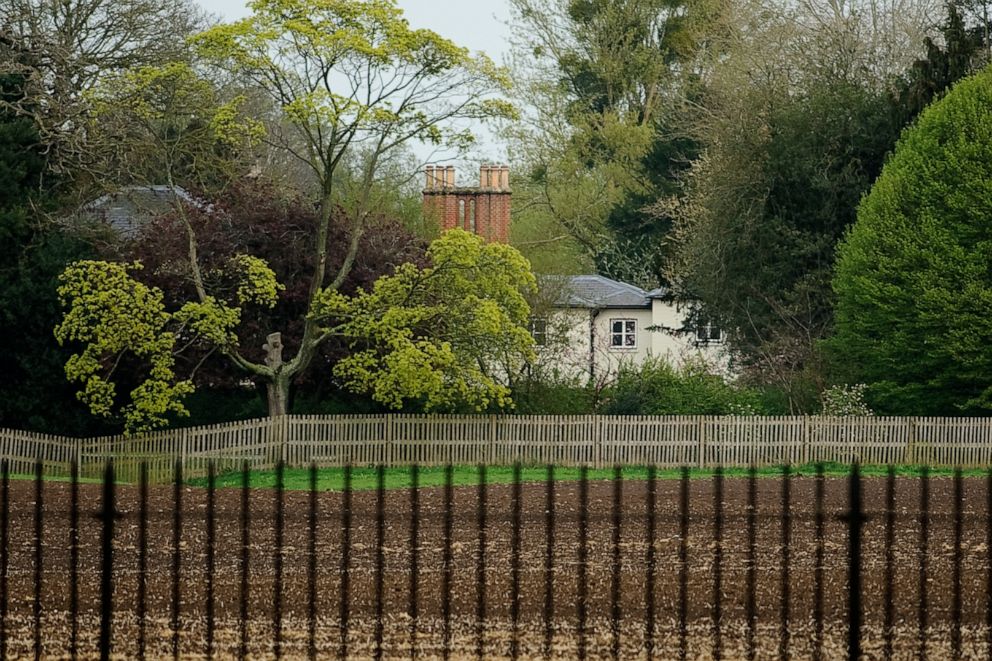 PHOTO: A general view of Frogmore Cottage on April 10, 2019 in Windsor, England.