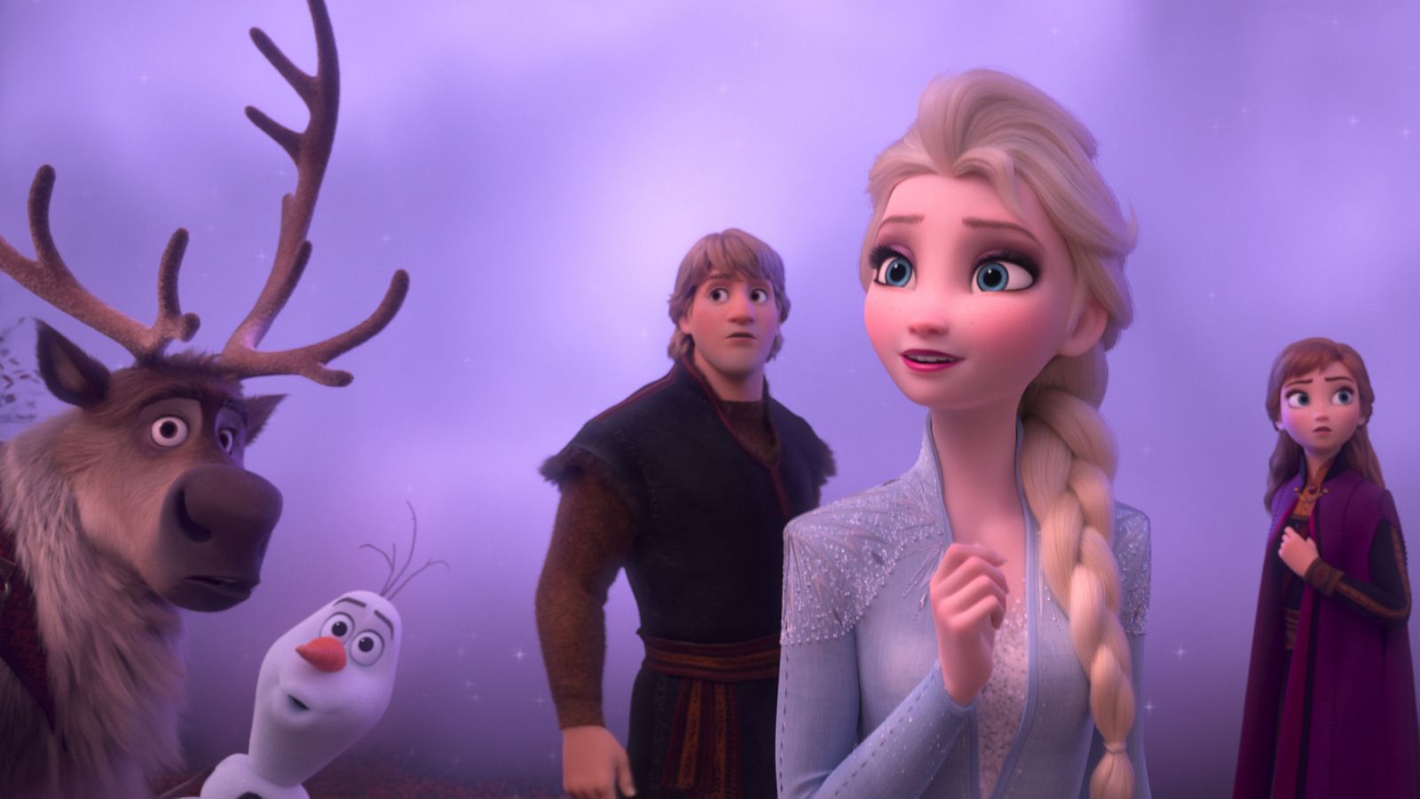 Disney Designer Replacement Crossbody Purse Strap - Frozen 2 Elsa Purple