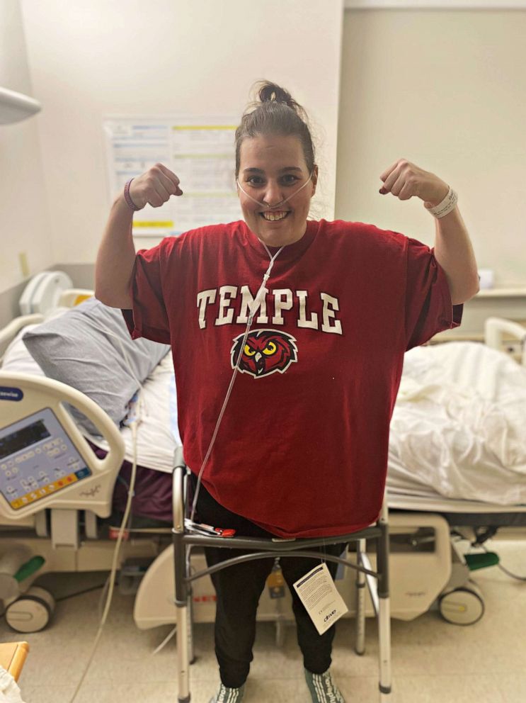 PHOTO: Marissa Fuentes, 29, spent nearly eight months hospitalized as battled COVID-19 complications.