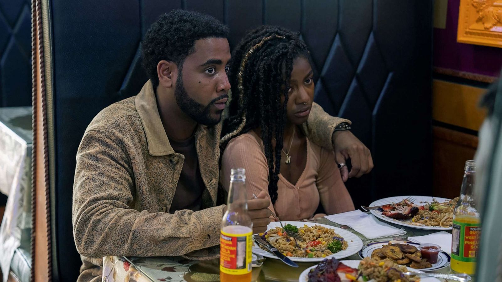 PHOTO: Jharrel Jerome and Adia in scene from the series, "Full Circle."