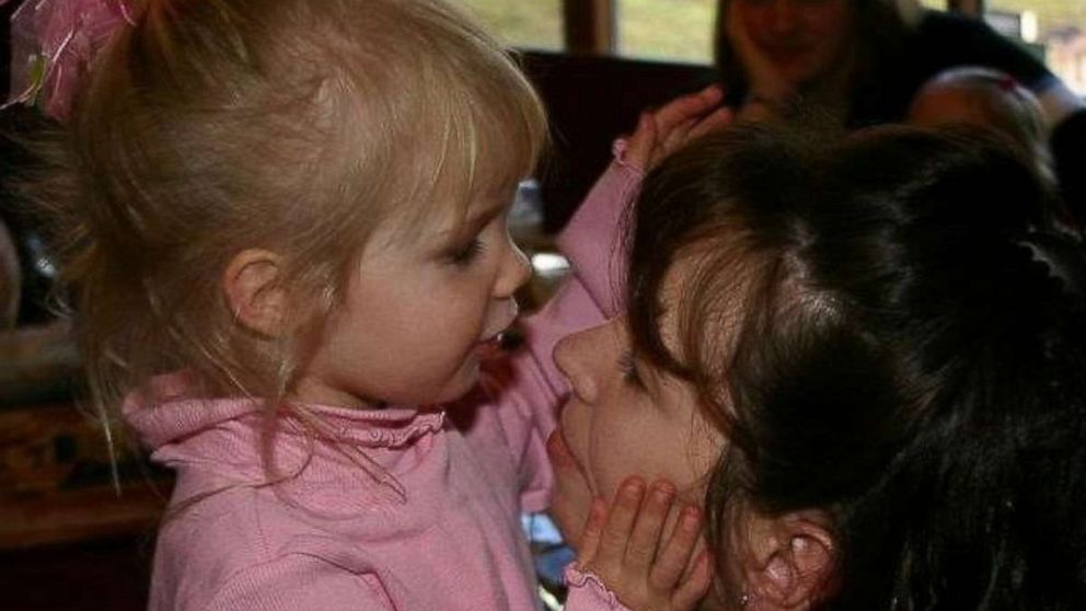 Mom Kimberly Amato of Sterling, Massachusetts, is seen in an undated photo with her daughter Meghan Beck, 3. Meghan died in 2004 as a result of a furniture tip-over accident.
