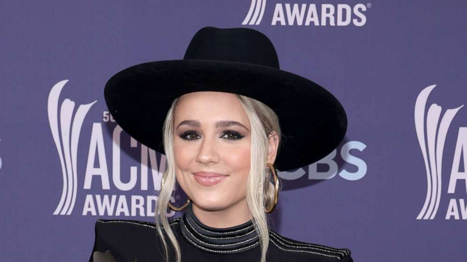 PHOTO: Gabby Barrett, winner of the award for New Female Artist of the Year, attends the 56th Academy of Country Music Awards at the Grand Ole Opry on April 18, 2021 in Nashville, Tenn.