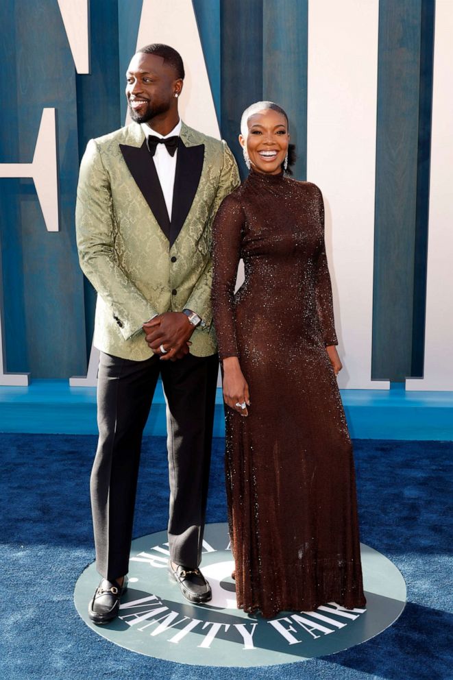 PHOTO: Dwyane Wade and Gabrielle Union attend the 2022 Vanity Fair Oscar Party hosted by Radhika Jones at Wallis Annenberg Center for the Performing Arts, on March 27, 2022, in Beverly Hills, Calif.