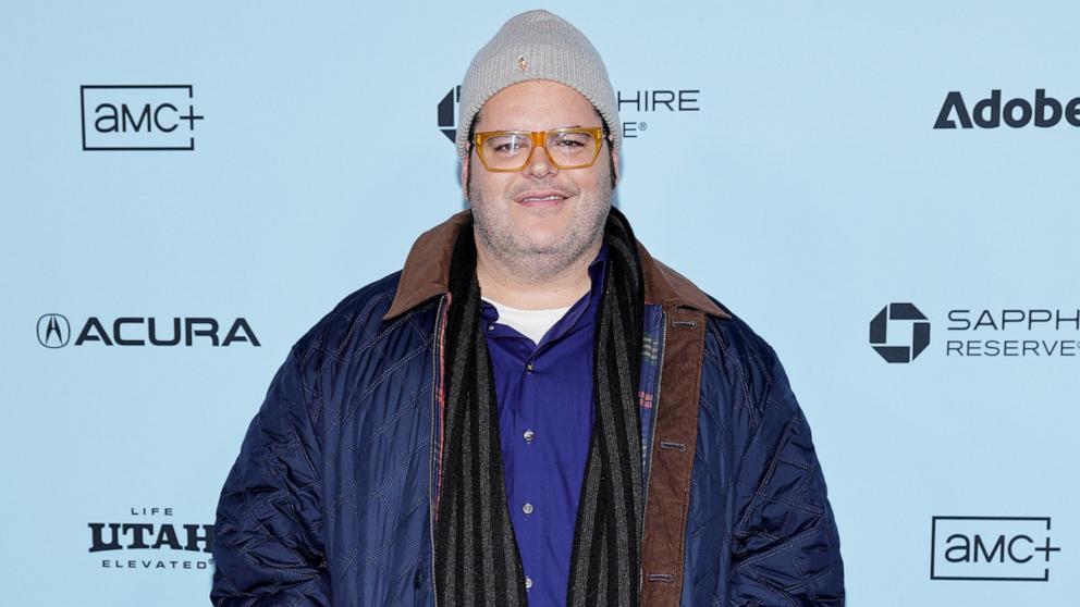 PHOTO: Josh Gad attends the "Speak." Premiere during the 2025 Sundance Film Festival at Library Center Theatre on Jan. 23, 2025 in Park City, Utah.