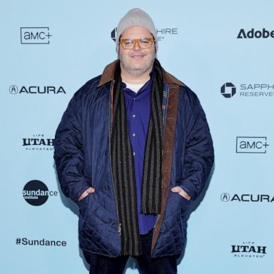 PHOTO: Josh Gad attends the "Speak." Premiere during the 2025 Sundance Film Festival at Library Center Theatre on Jan. 23, 2025 in Park City, Utah.