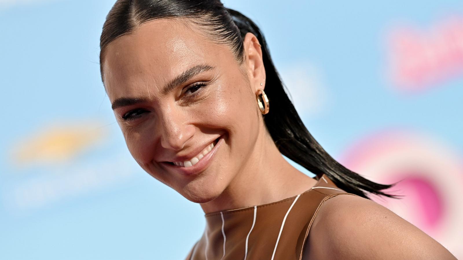 PHOTO: Gal Gadot attends the World Premiere of "Barbie" at Shrine Auditorium and Expo Hall on July 9, 2023 in Los Angeles.