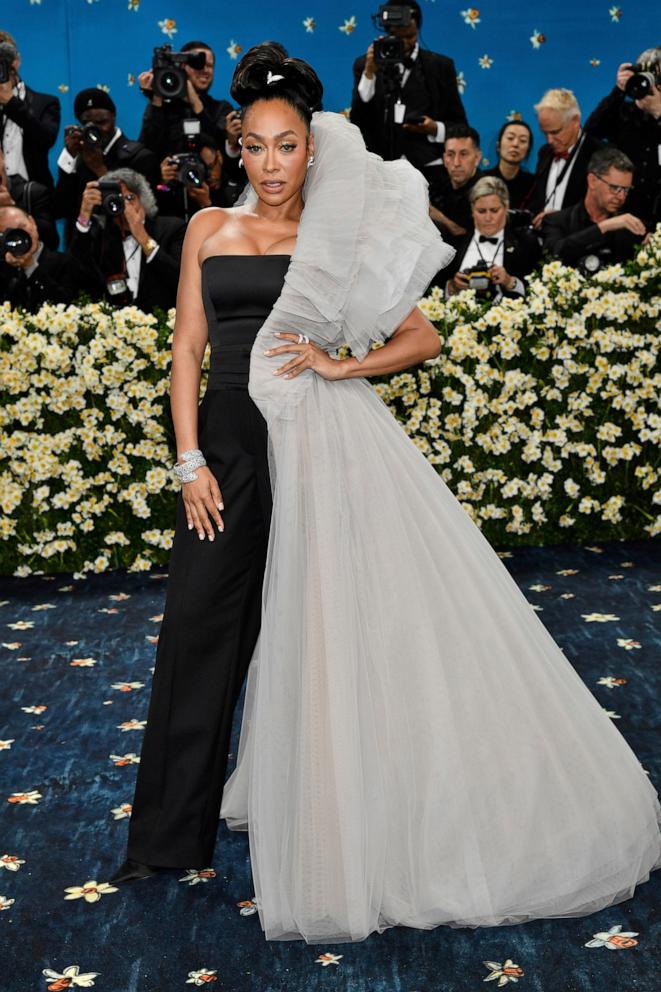 PHOTO: La La Anthony attends The Metropolitan Museum of Art's Costume Institute benefit gala celebrating the opening of the "Superfine: Tailoring Black Style" exhibition, May 5, 2025, in New York.