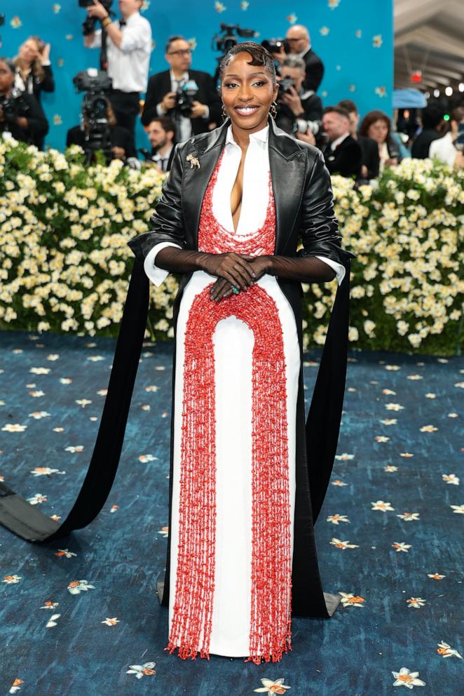 PHOTO: Ayo Edebiri attends the 2025 Met Gala Celebrating "Superfine: Tailoring Black Style" at Metropolitan Museum of Art, May 5, 202, in New York.