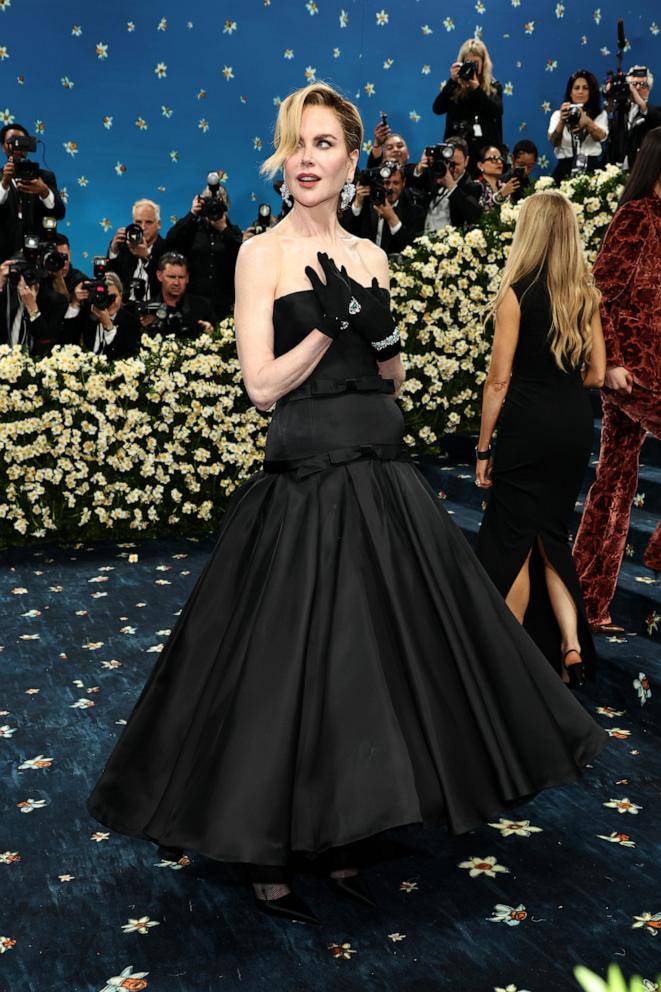 PHOTO: Nicole Kidman attends the 2025 Met Gala Celebrating "Superfine: Tailoring Black Style" at Metropolitan Museum of Art, May 5, 2025, in New York.