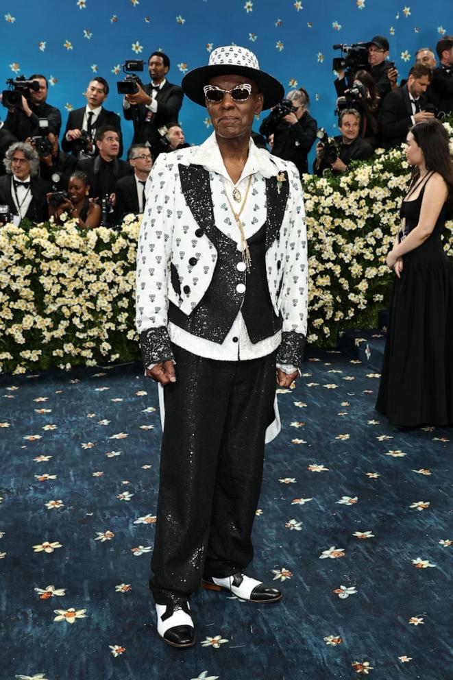 PHOTO: Dapper Dan attends the 2025 Met Gala Celebrating "Superfine: Tailoring Black Style" at Metropolitan Museum of Art, May 5, 2025, in New York.