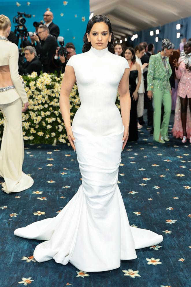PHOTO: Rosalia attends the 2025 Met Gala Celebrating "Superfine: Tailoring Black Style" at Metropolitan Museum of Art, May 5, 2025, in New York.