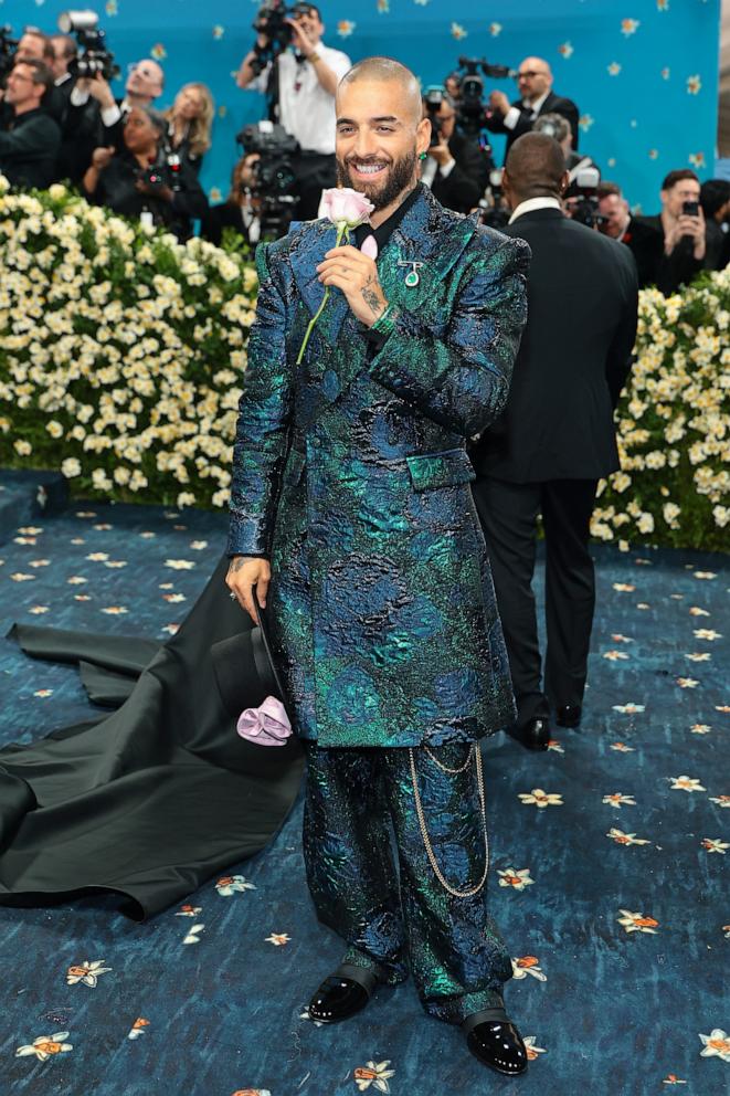 PHOTO: Maluma attends the 2025 Met Gala Celebrating "Superfine: Tailoring Black Style" at Metropolitan Museum of Art, May 5, 2025, in New York.