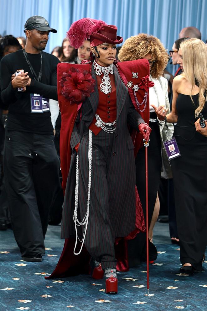 PHOTO: Teyana Taylor attends the 2025 Met Gala Celebrating "Superfine: Tailoring Black Style" at Metropolitan Museum of Art, May 5, 2025, in New York.