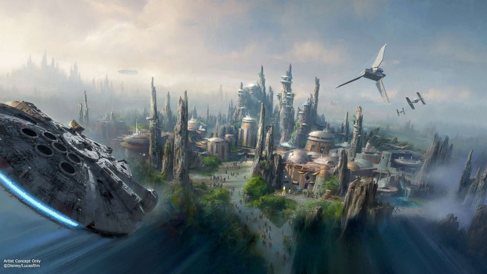 PHOTO: Star Wars: Galaxy's Edge Rendering