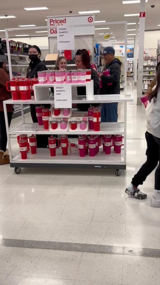 Shoppers clamor for limited-edition Stanley cups selling out at Target -  Good Morning America