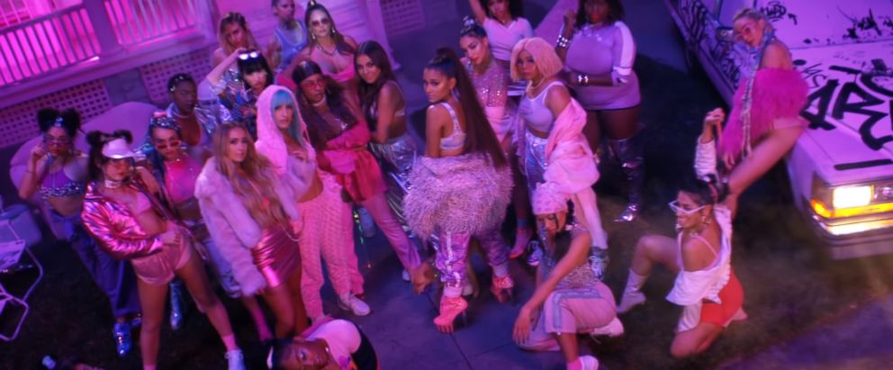 PHOTO: Ariana Grande in her music video for "7 Rings." 