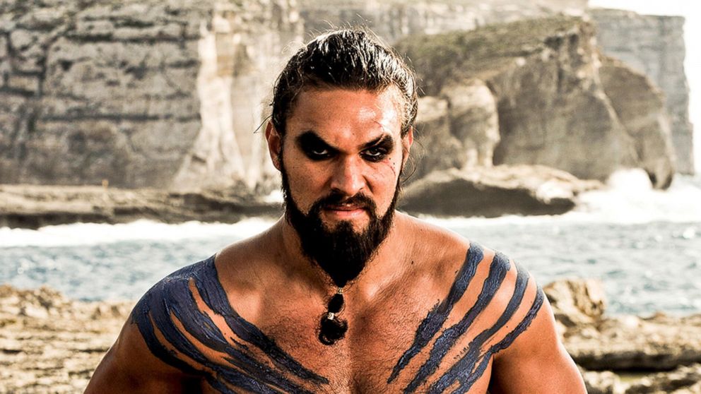  Jason Momoa is Khal Drogo on HBO's, 'Game of Thrones.'					