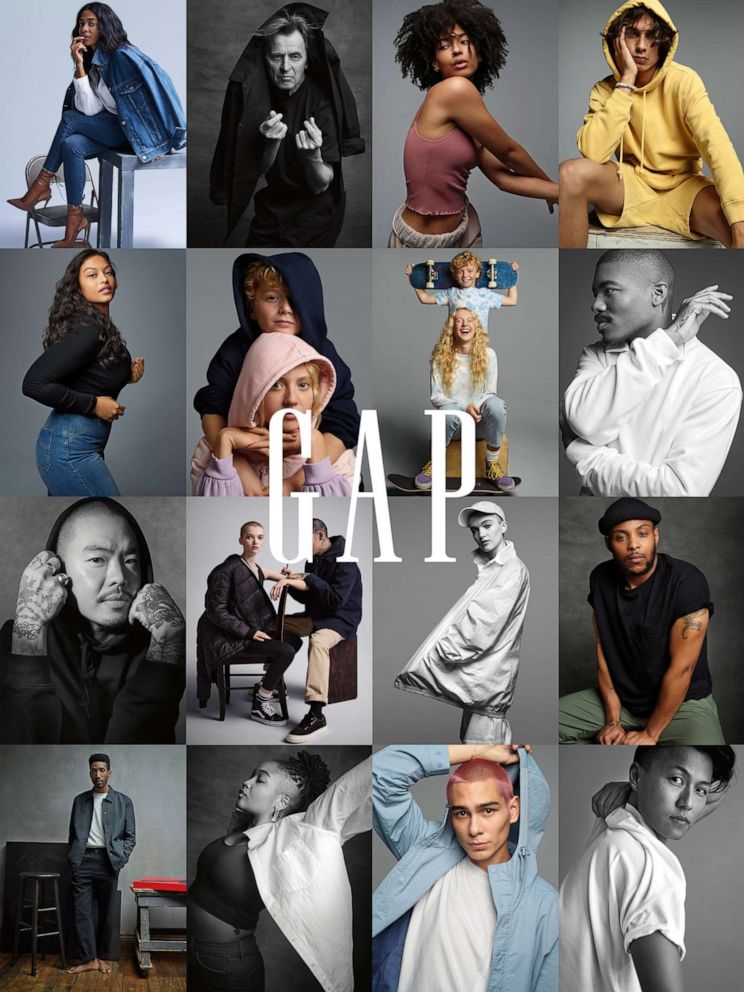 PHOTO: Gap has launched a "Generation Good" campaign featuring inclusive activists and artists.